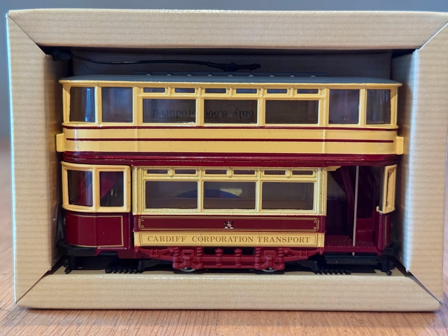 Corgi Tramway Classics 1:76 97264 Cardiff Double Deck Tram
