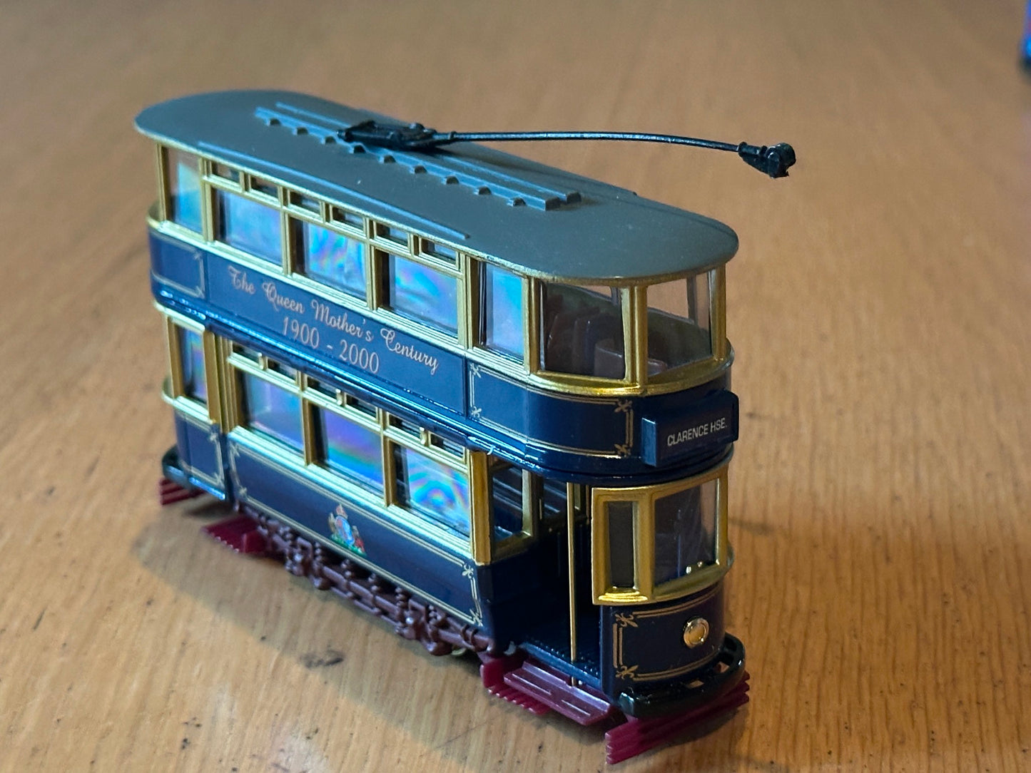 Corgi 36709 Queen Mother's Century Fully Closed Tram - Blue