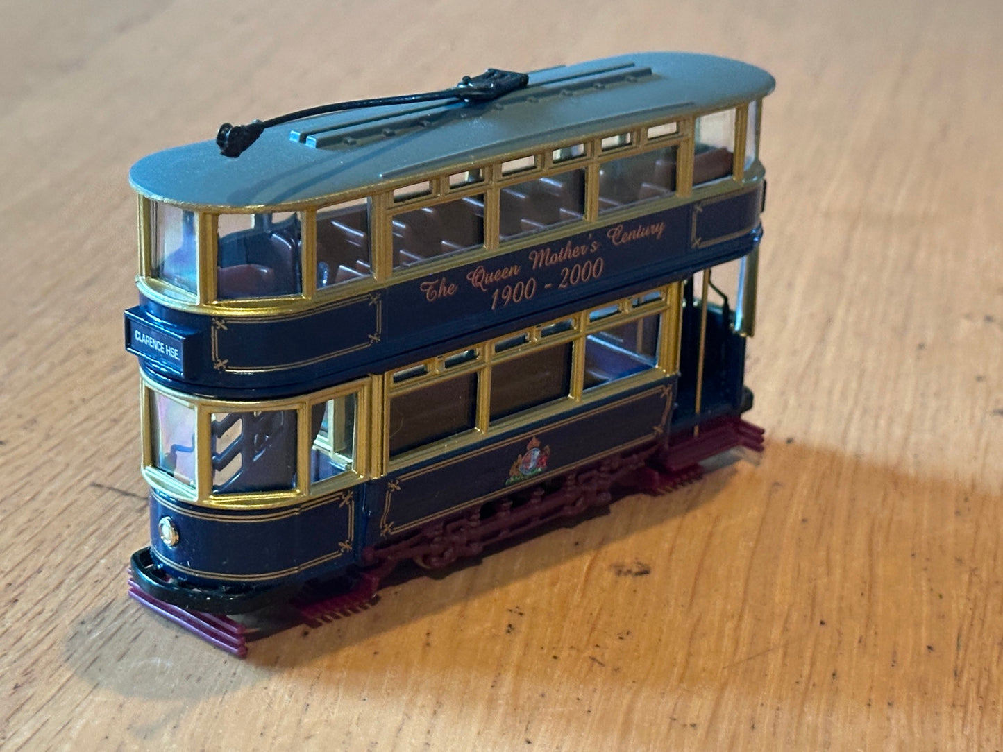 Corgi 36709 Queen Mother's Century Fully Closed Tram - Blue
