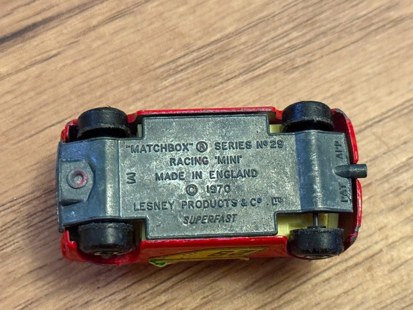 Matchbox Diecast Car - Series No. 29 Racing Mini