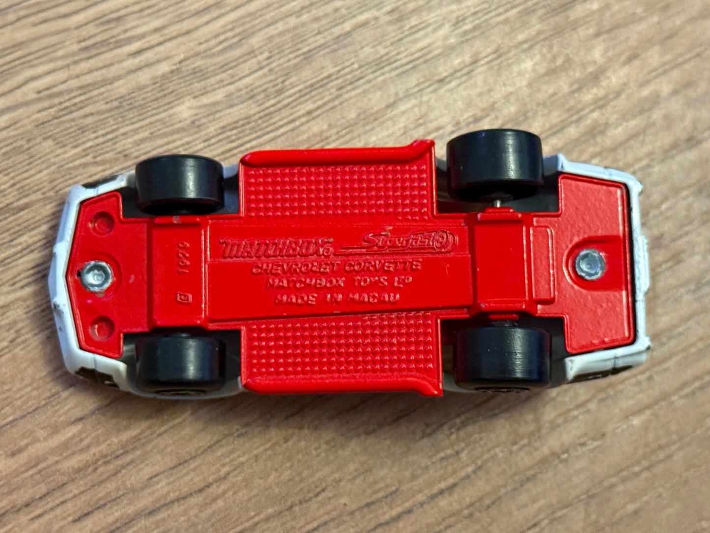 Matchbox Diecast Car - Chevrolet Corvette - 1979