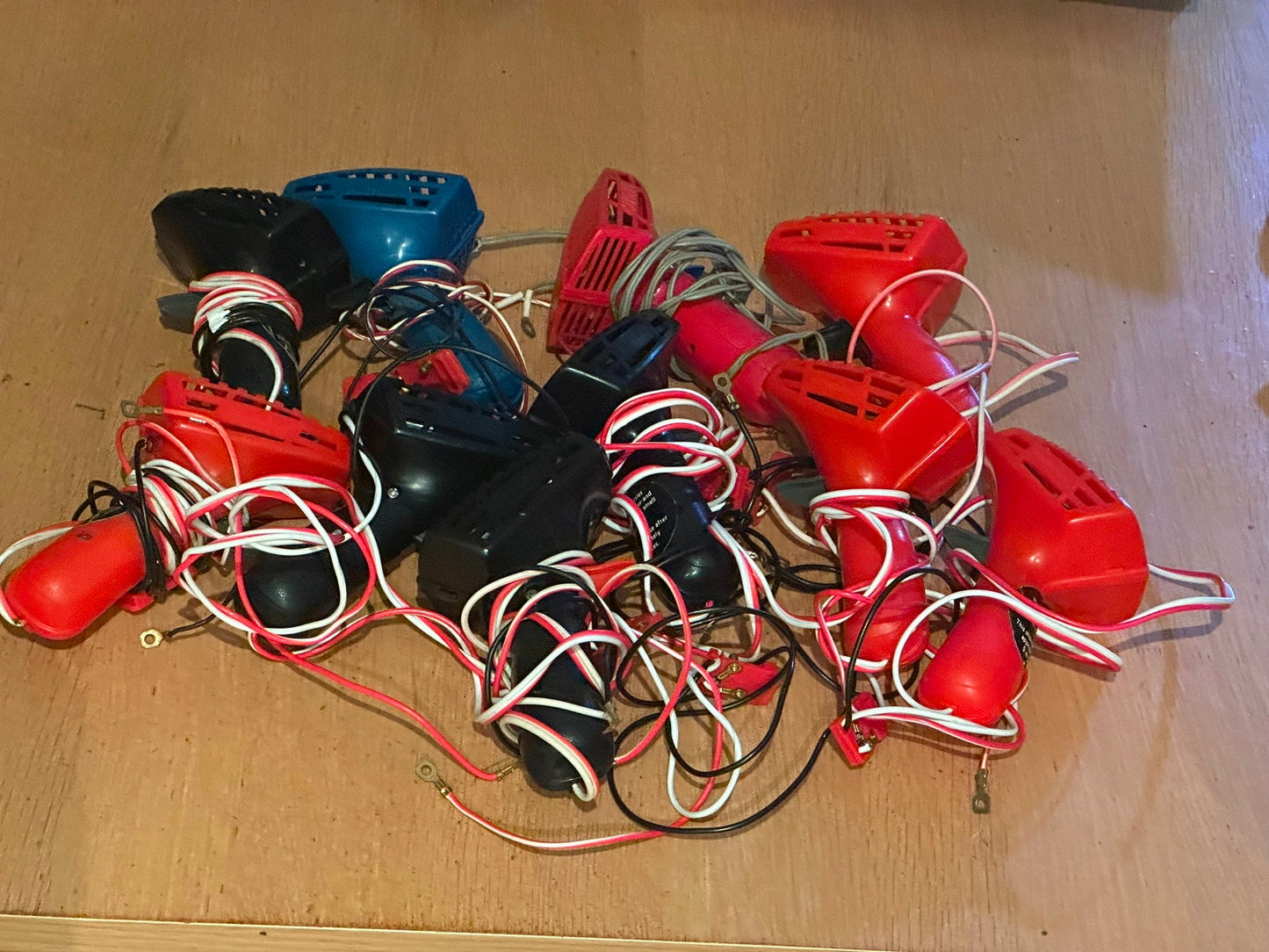 Lot of 10 Classic Scalextric Controllers - Untested in very good condition