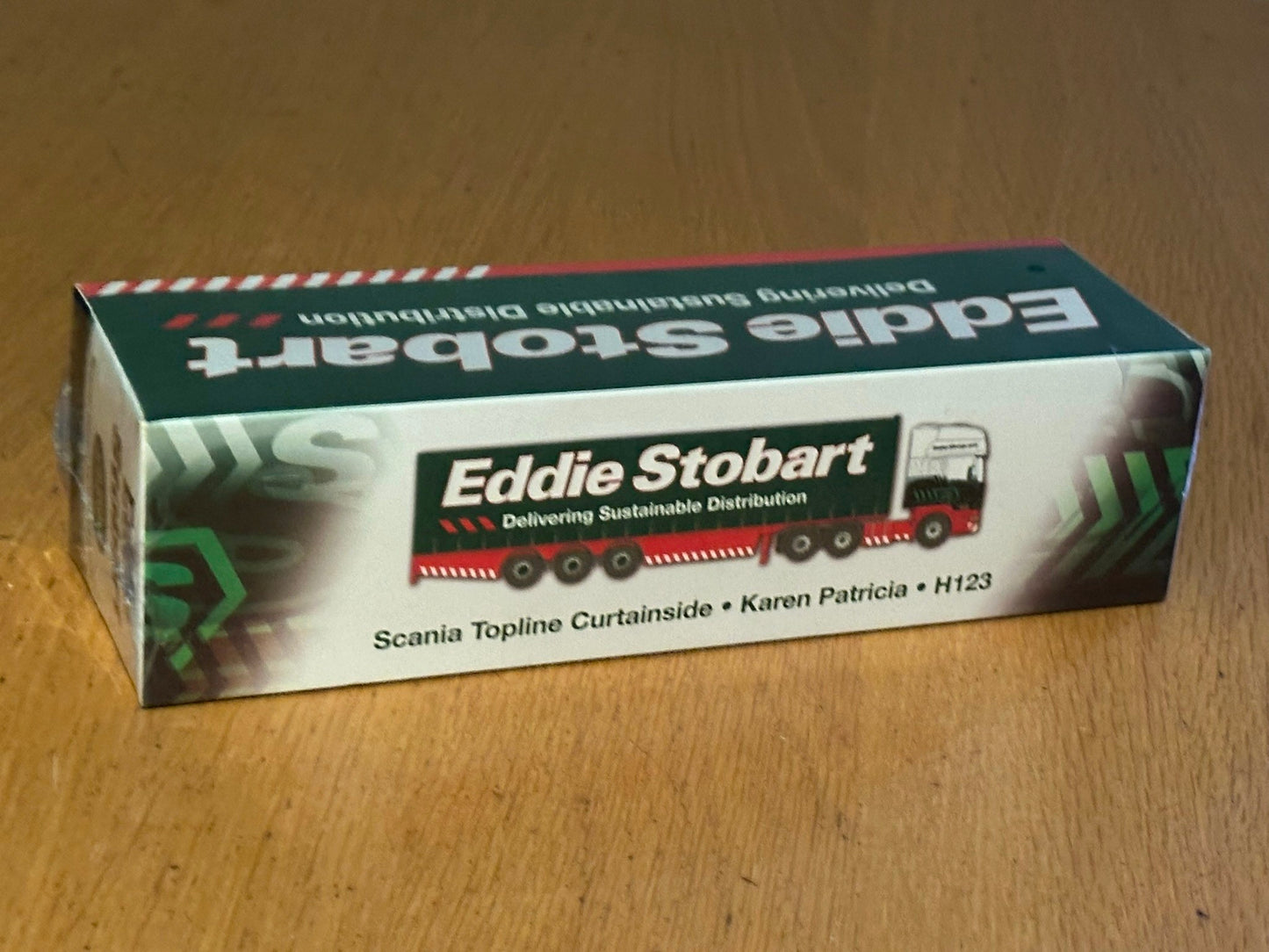 Eddie Stobart 1/76 H123 Scania Topline 'Karen Patricia' Atlas Editions BNIB
