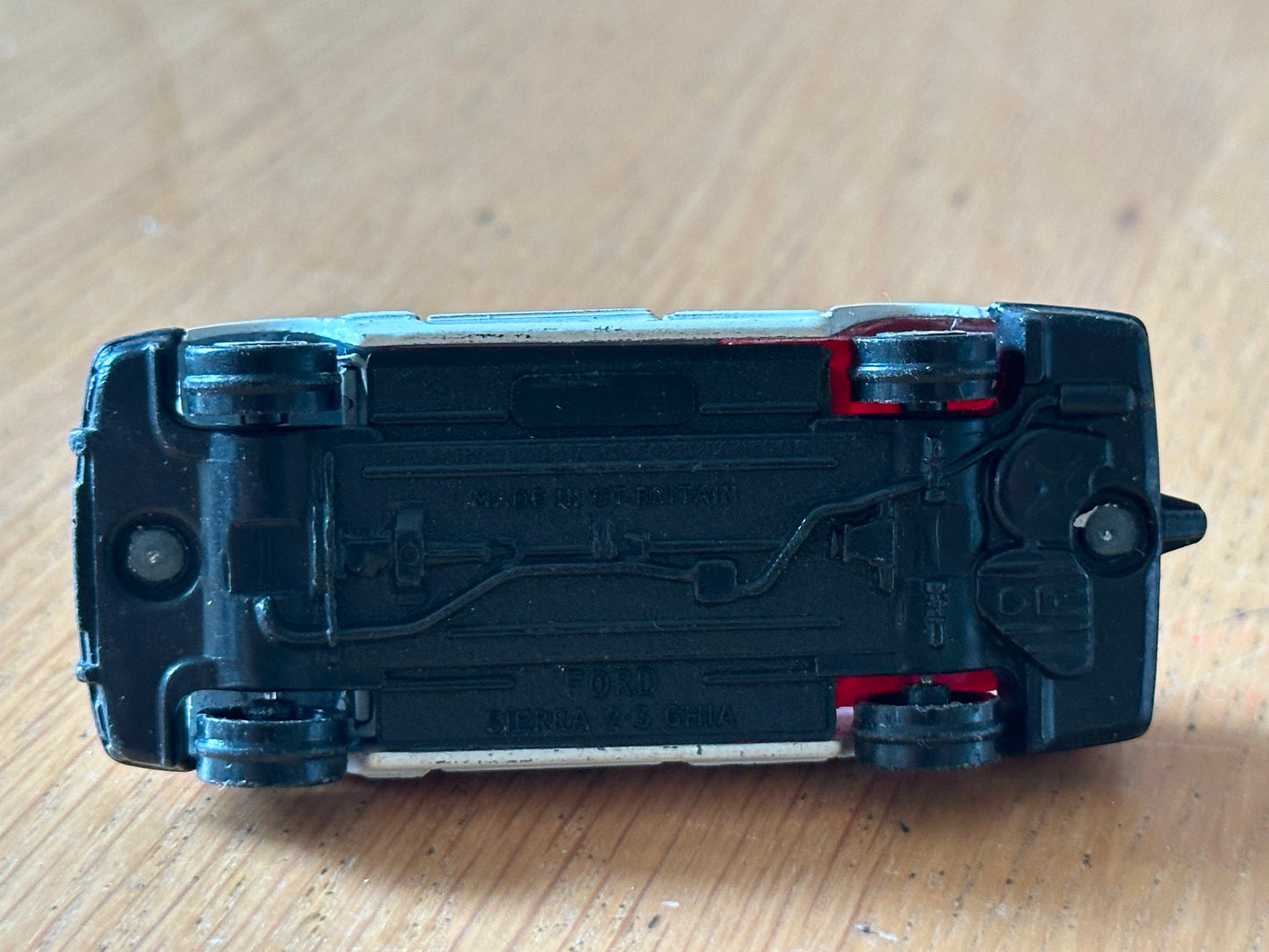 Corgi Diecast Ford Sierra 2.3 Ghia Police Car, Rare 1988 Model.