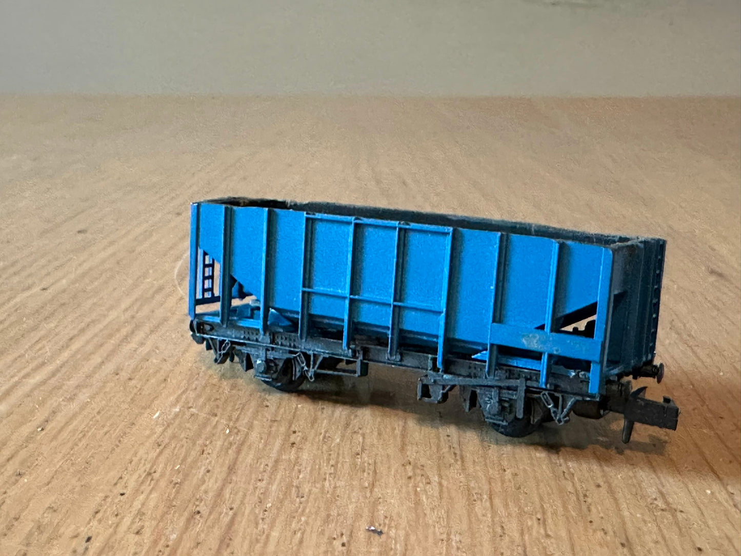 Peco N Gauge Mark 2 Grain Wagon (labels removed)