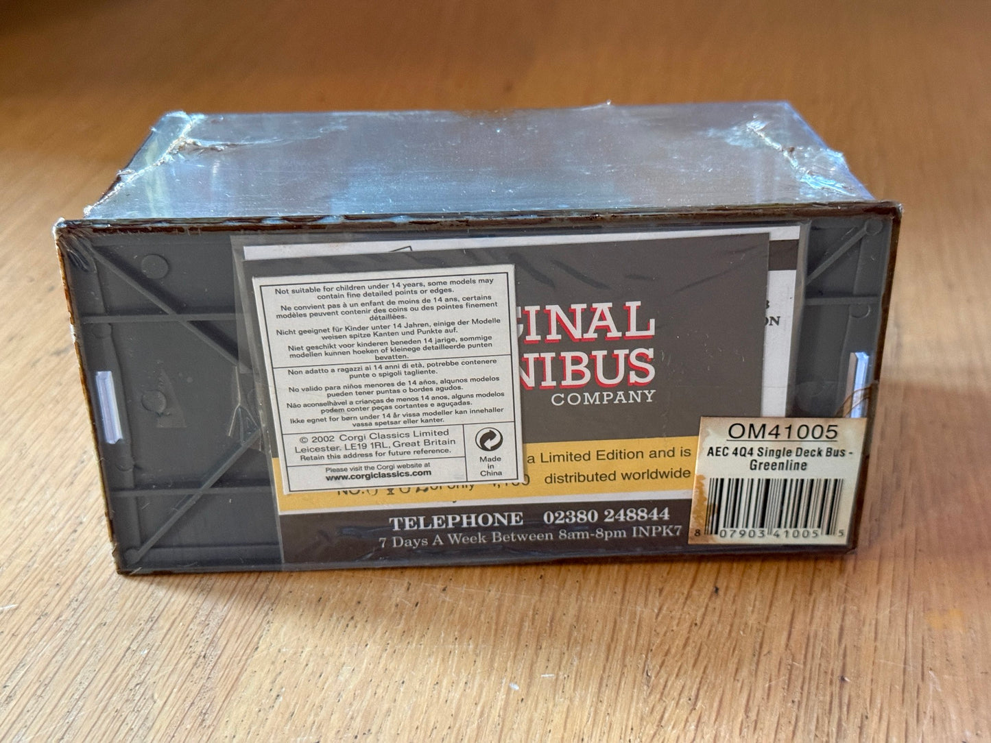 Corgi Original Omnibus 1:76 OM41005 - AEC 4Q4 Single Deck Bus- Greenline BNIB