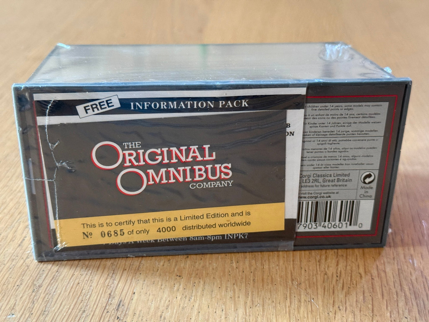 Corgi Original Omnibus OM40601 - Southdown Motor Services Leyland Tiger PS1 BNIB