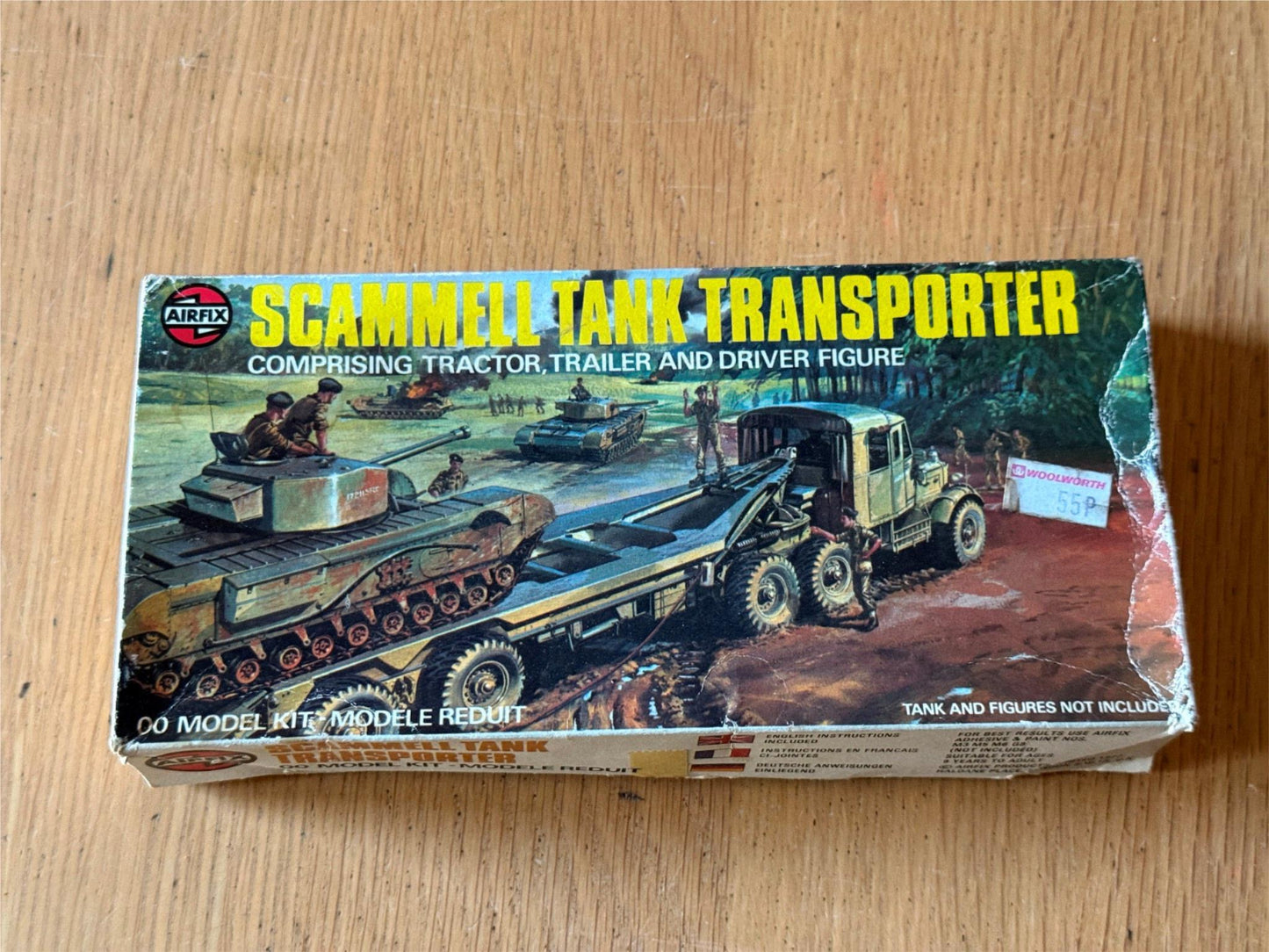 New Airfix Scammell Tank Transporter - HO/OO Plastic Model Kit