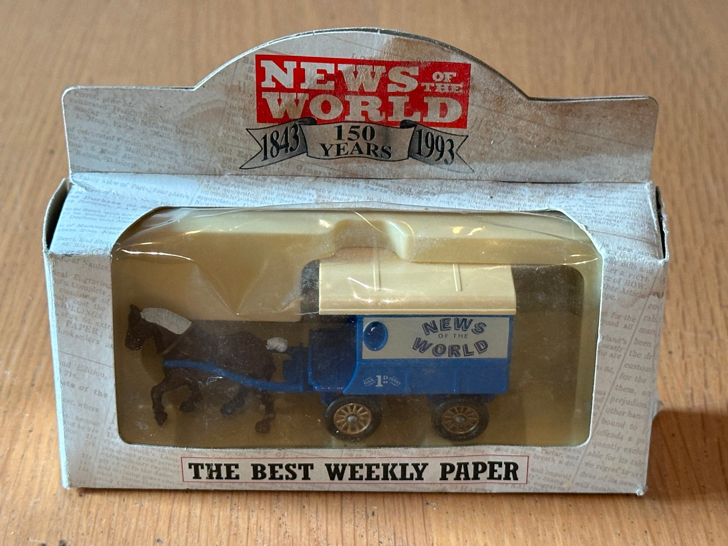 Days Gone LP03011 - Horse Drawn Delivery Van, News of the World
