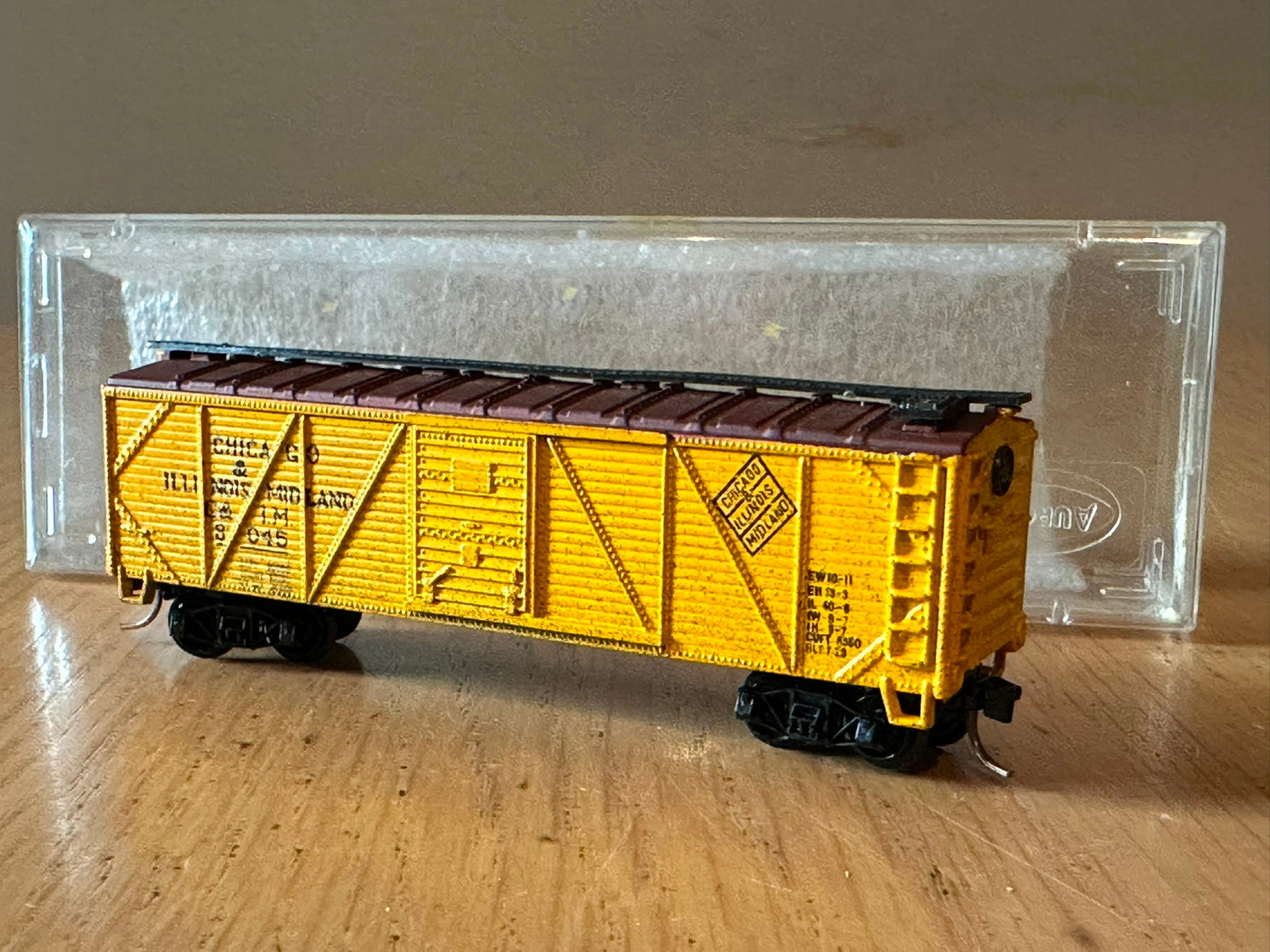 N Gauge US Outline Atlas 2365 Chicago & Illinois Midland Wood Boxcar C&IM8045