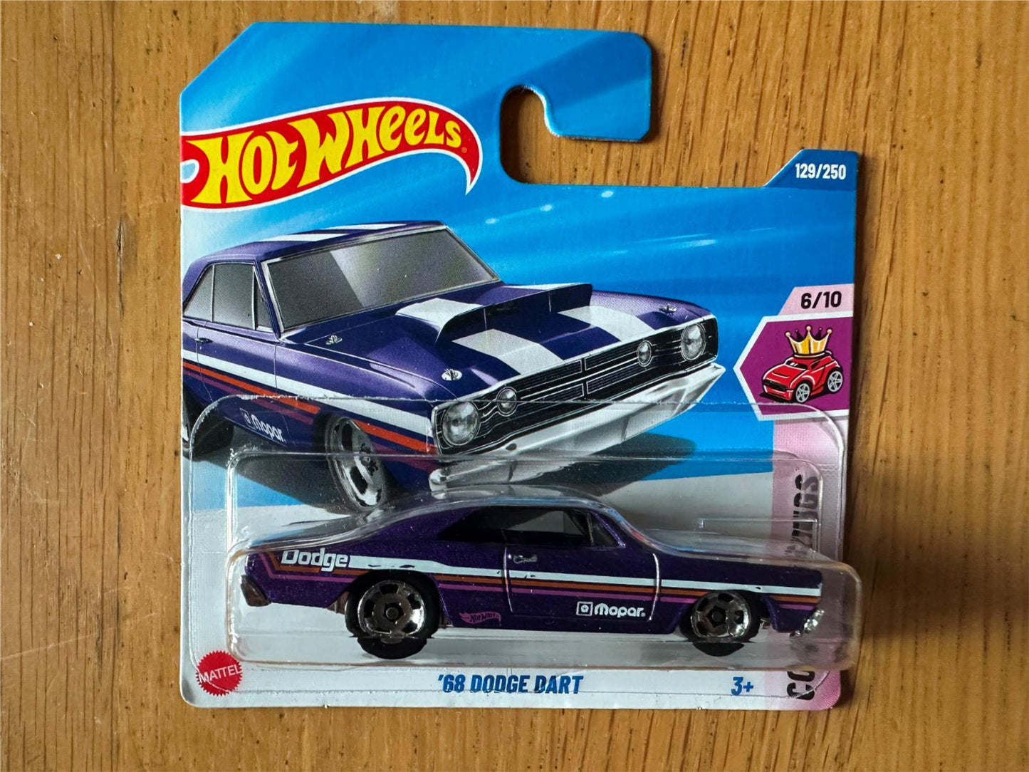 NEW Hot Wheels 129/250 - 1968 Dodge Dart