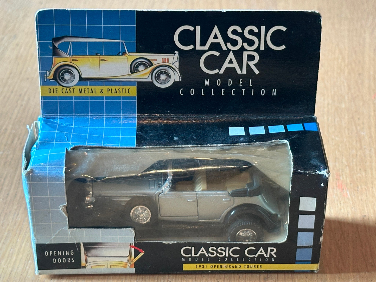 Welly Classic Car Model Collection - 1931 Open Grand Tourer
