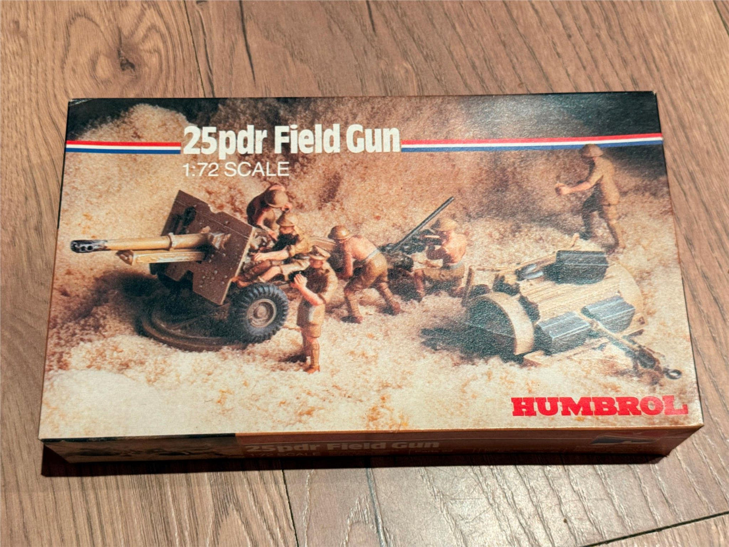 New Humbrol 25Pdr Field Gun - 1:72 Plastic Model Kit (never opened)