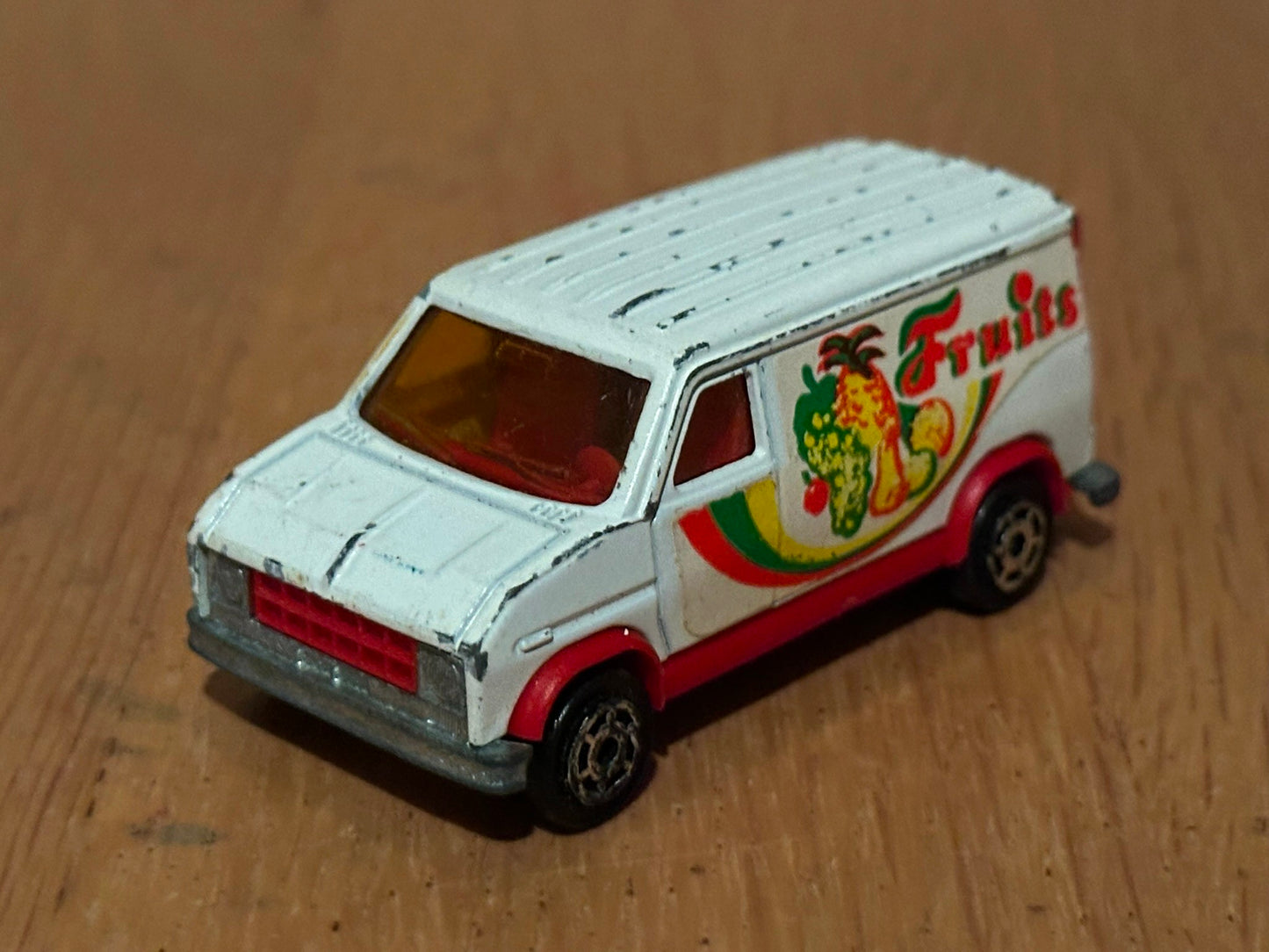 1980s Diecast Majorette Van 279 234 - 'Fruits'