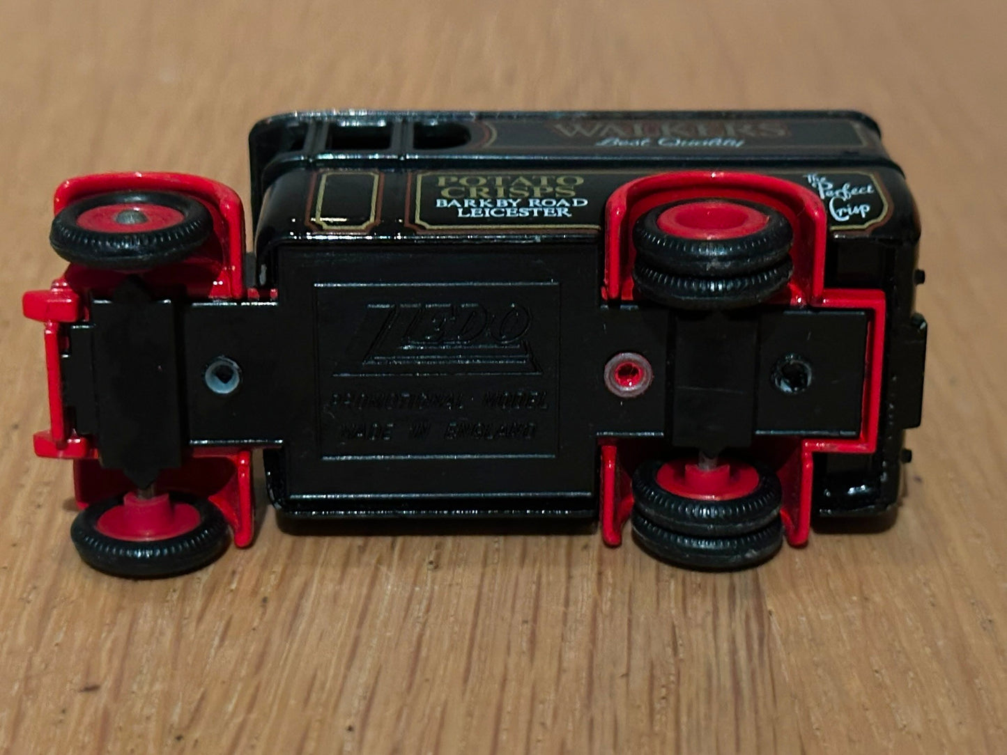 1980s Diecast Lledo Chevrolet Van - Walkers Crisps No Box.