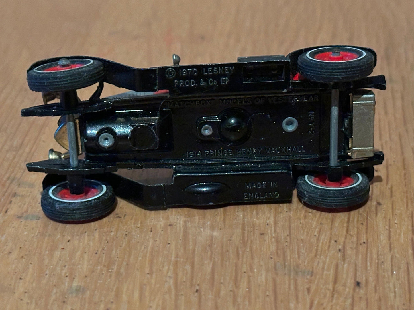 1970 Matchbox Diecast Models of Yesteryear. Y-2 1914 Prince Henry Vauxhall