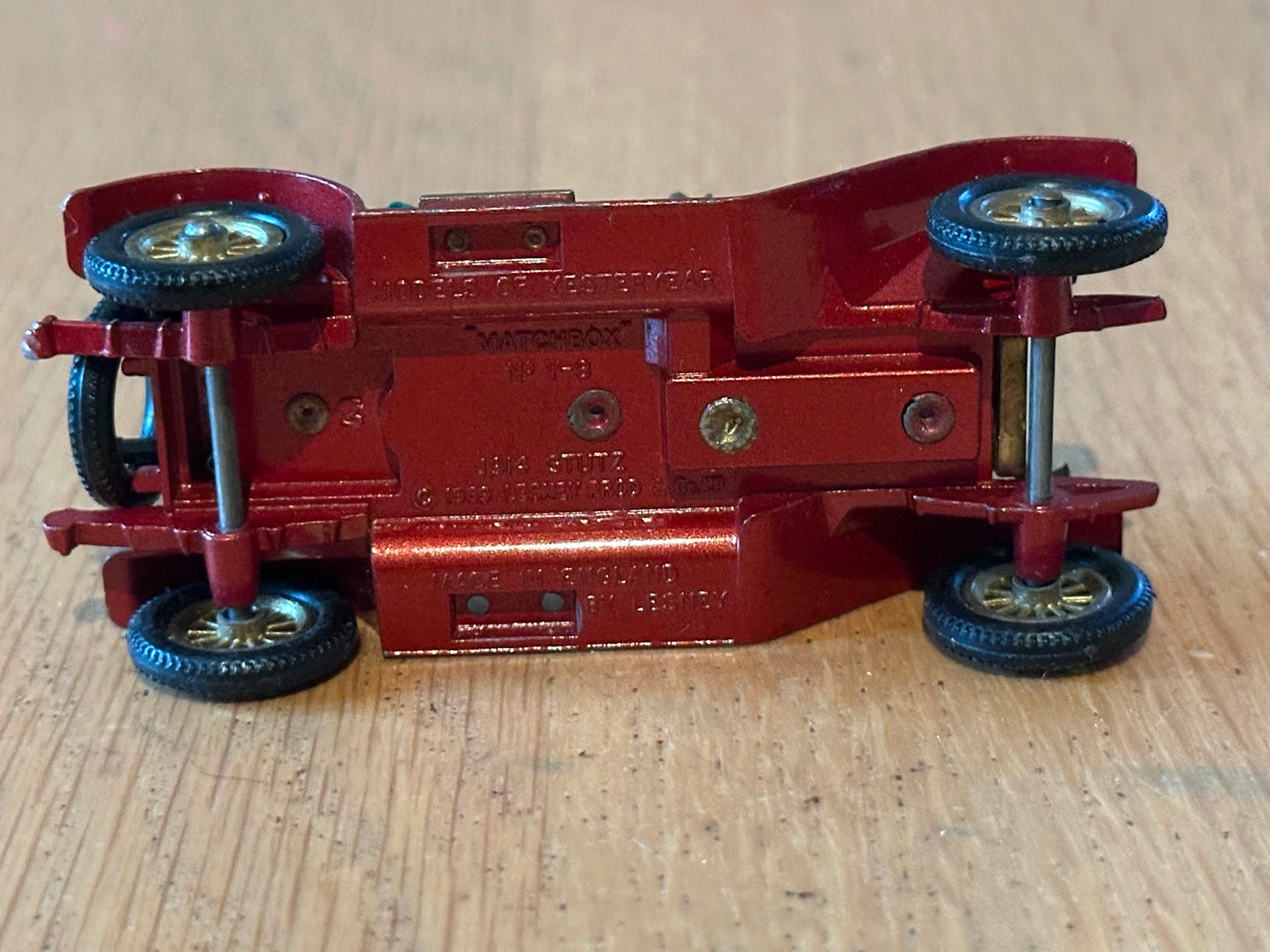 1985 Lesney Matchbox Diecast Models of Yesteryear. 1914 Stutz Y-8. No Box.