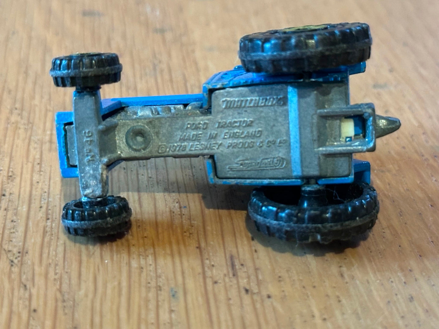 1978 Lesney Matchbox Superfast No. 46 Ford Tractor. No Box.