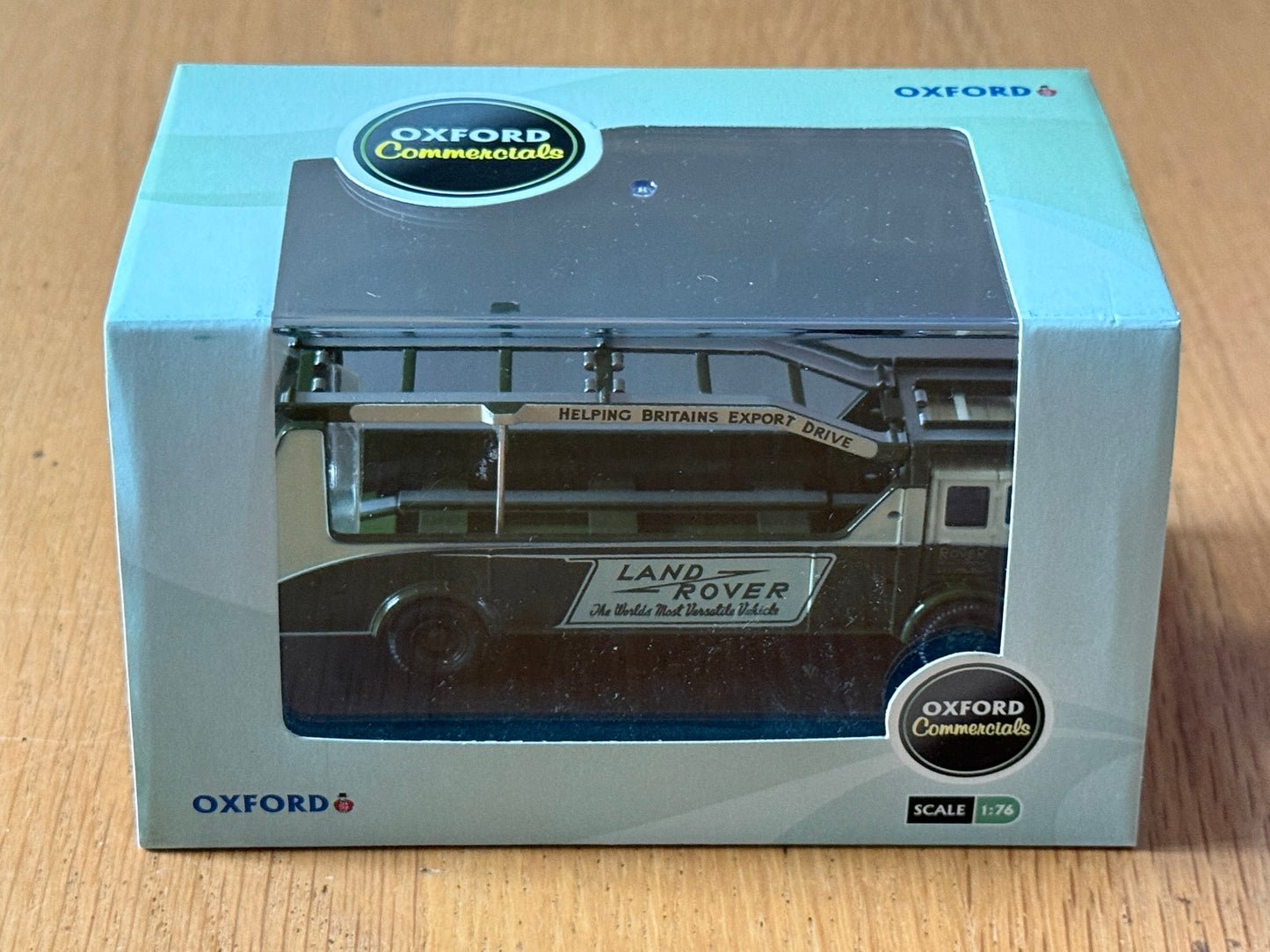 Oxford Diecast Leyland Car Transporter 'Land Rover' - 1:76 OO Gauge BNIB