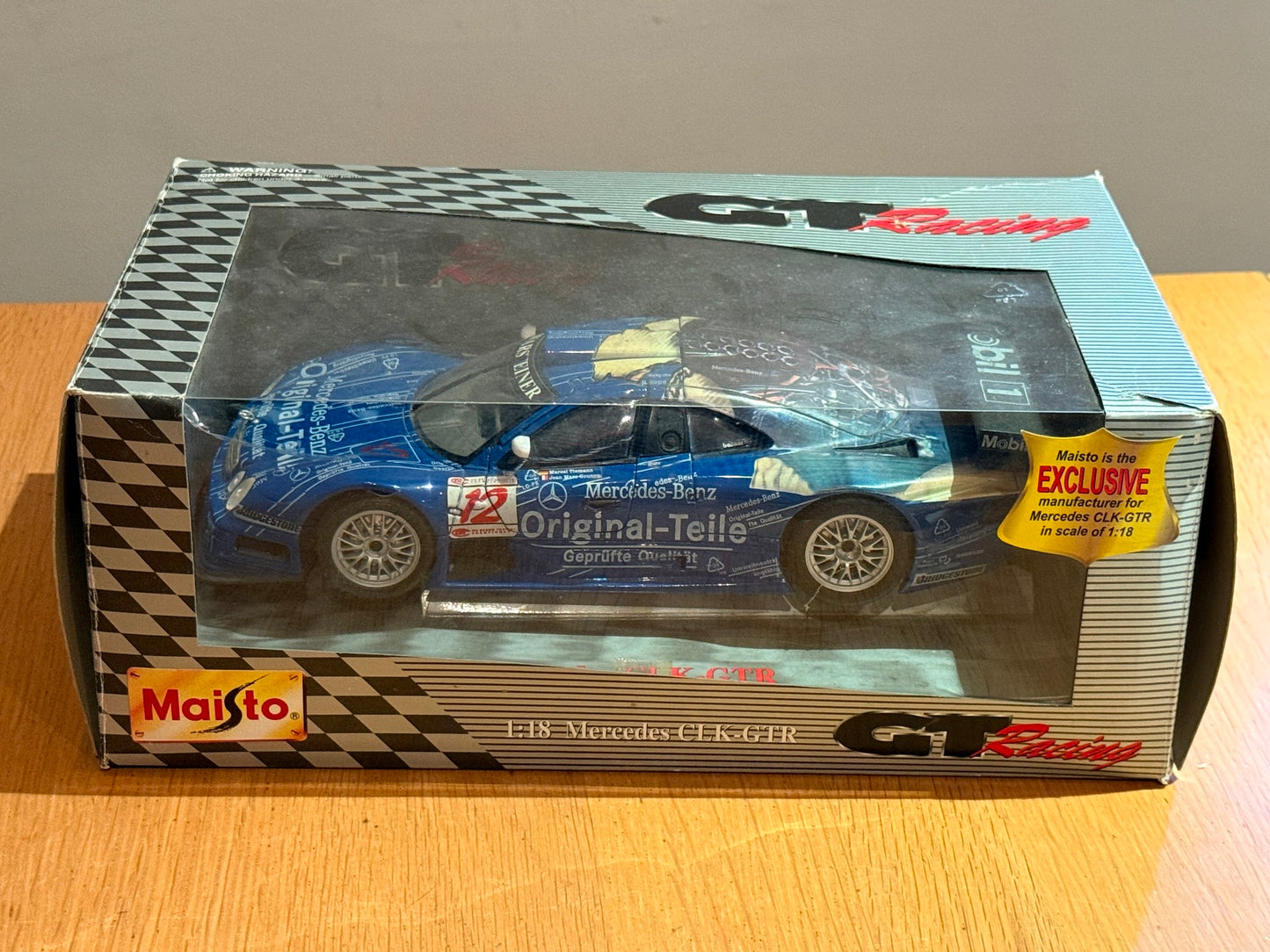 Maisto 1:18 - Mercedes CLK-GTR - GT Racing Series