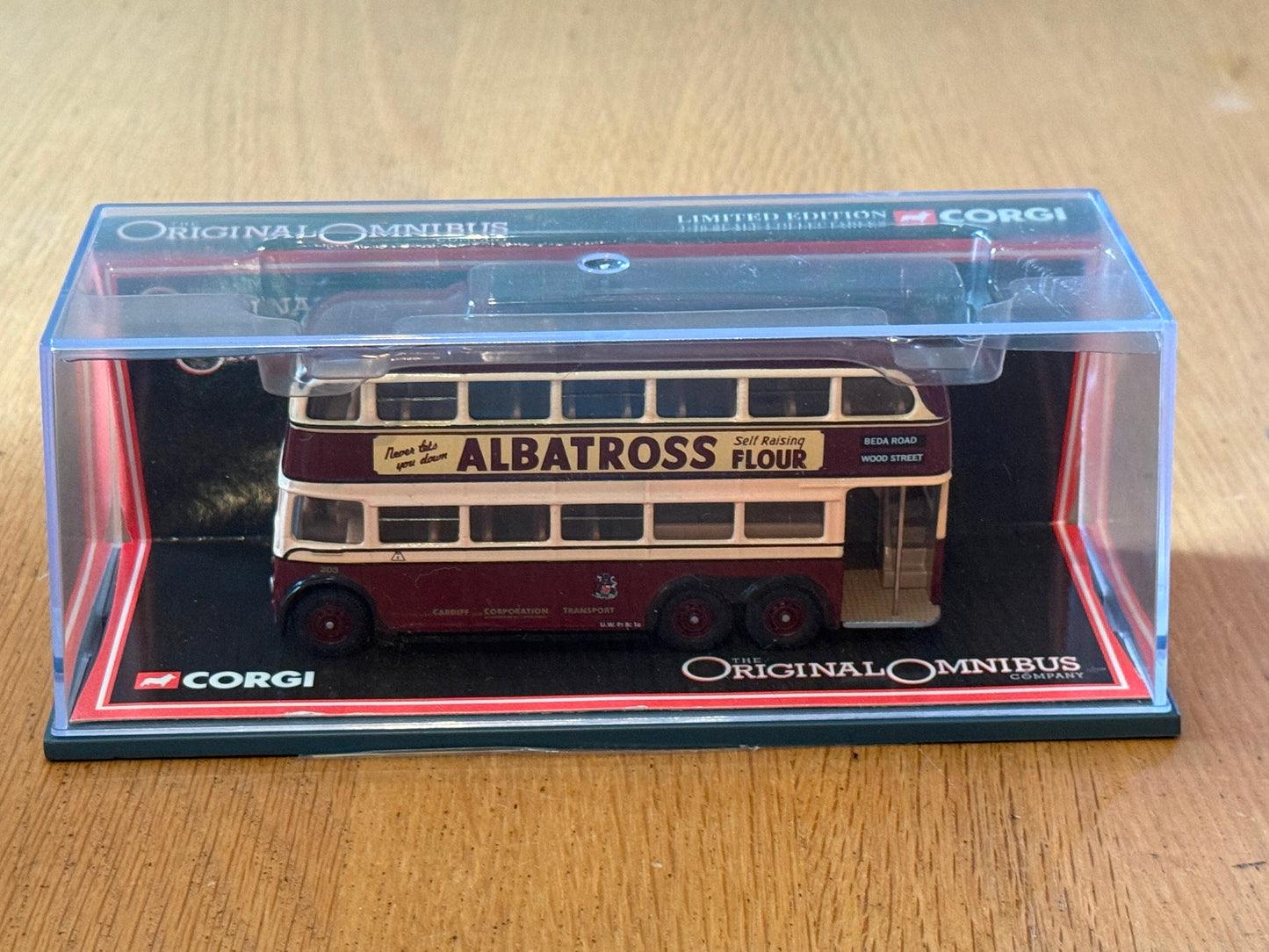 Original Omnibus OM43704 AEC 6641T Trolleybus - Cardiff