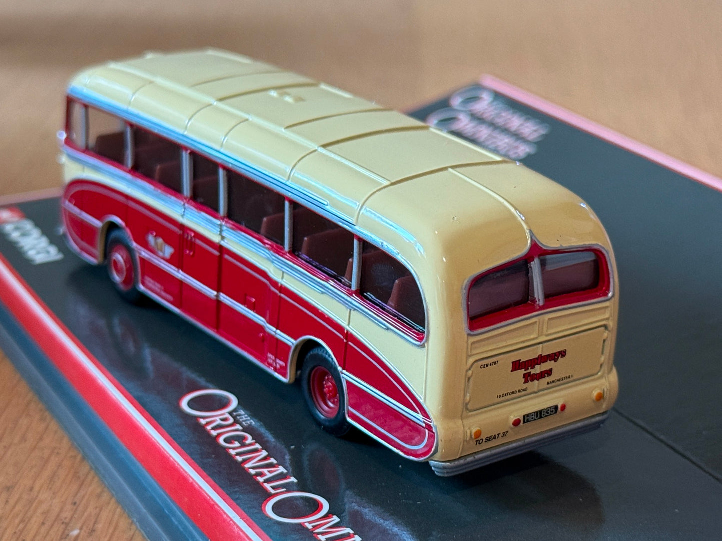 Original Omnibus OM40306 Burlingham Seagull - Happiways Tours Ltd Bournemouth