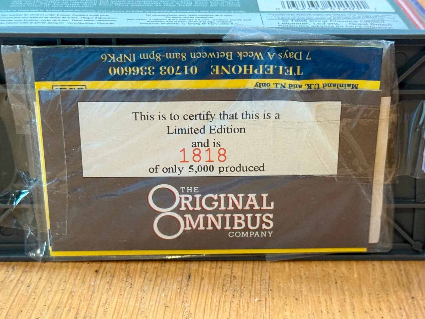Original Omnibus OM41201 Leyland PD2A Cardiff Corporation RT - Tremorfa