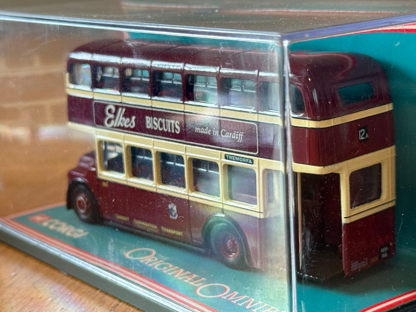 Original Omnibus OM41201 Leyland PD2A Cardiff Corporation RT - Tremorfa