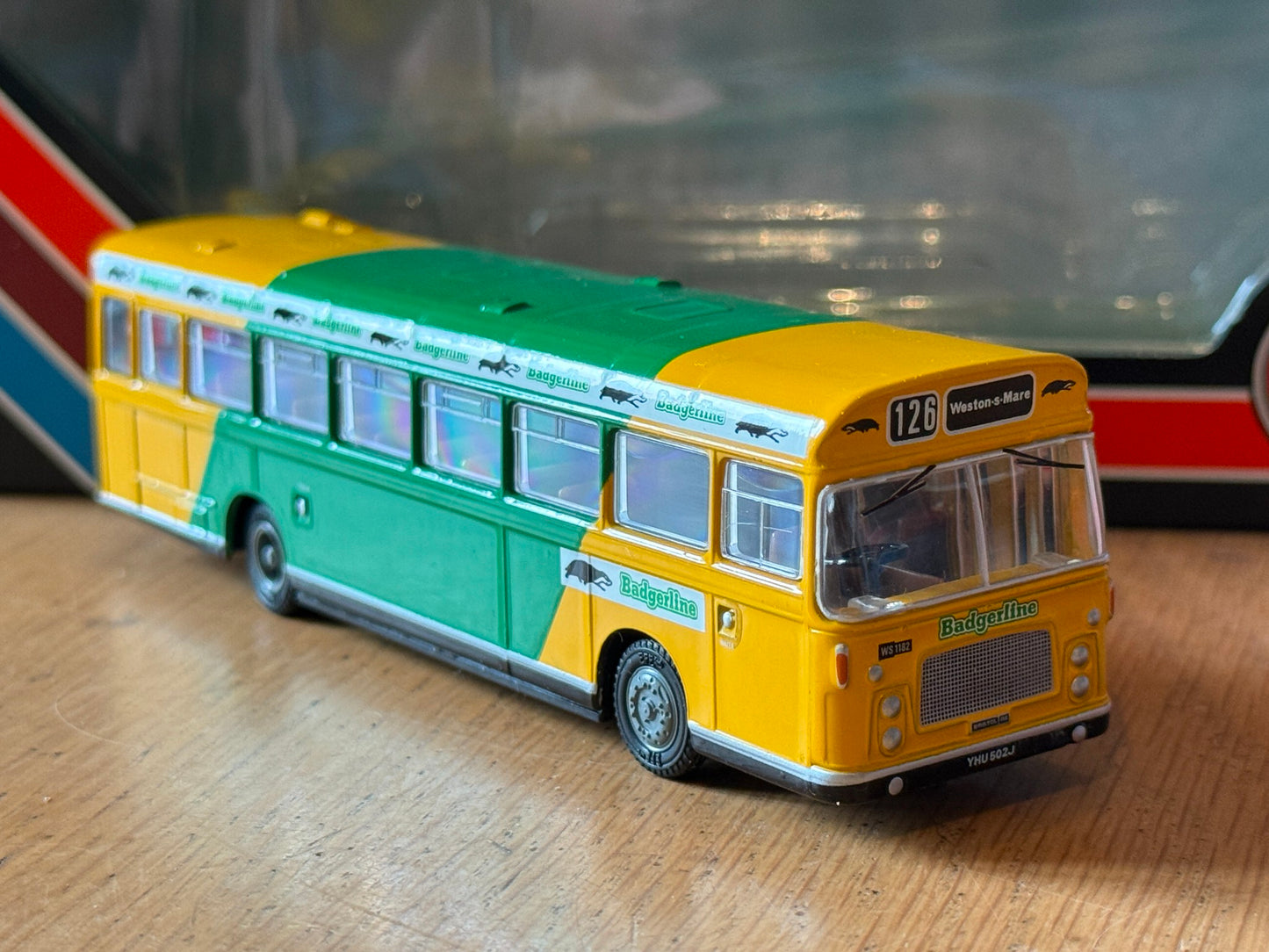 EFE 25210 - 1:76 Bristol RELL - Badgerline. Route 126 - Weston Super Mare