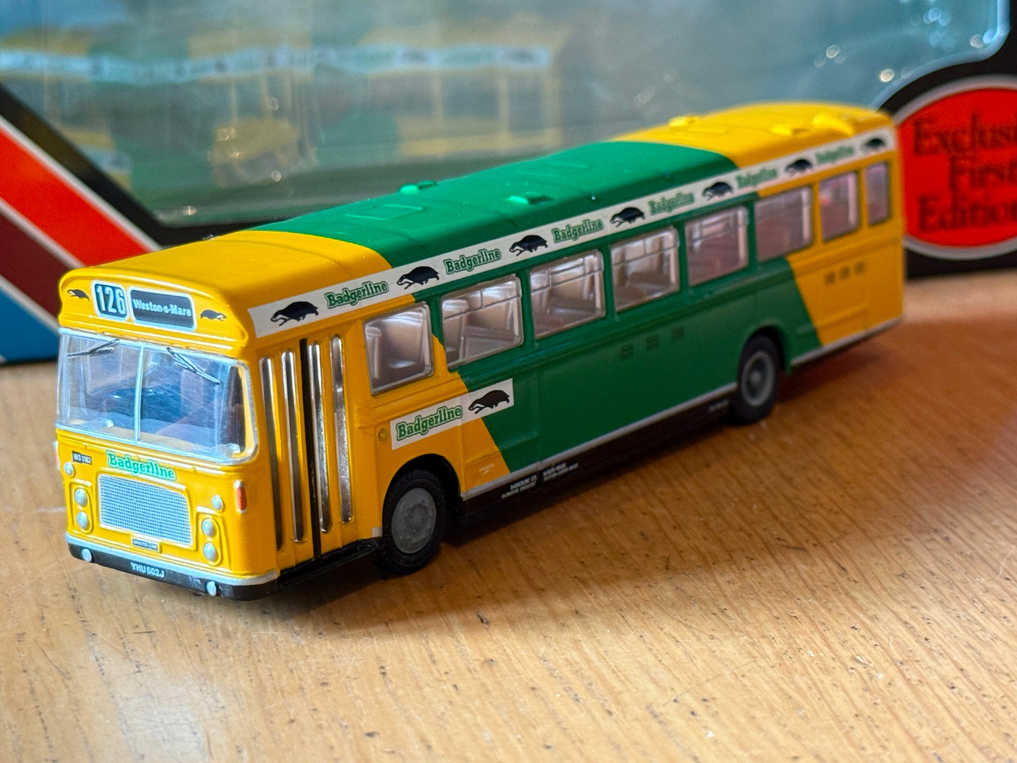 EFE 25210 - 1:76 Bristol RELL - Badgerline. Route 126 - Weston Super Mare