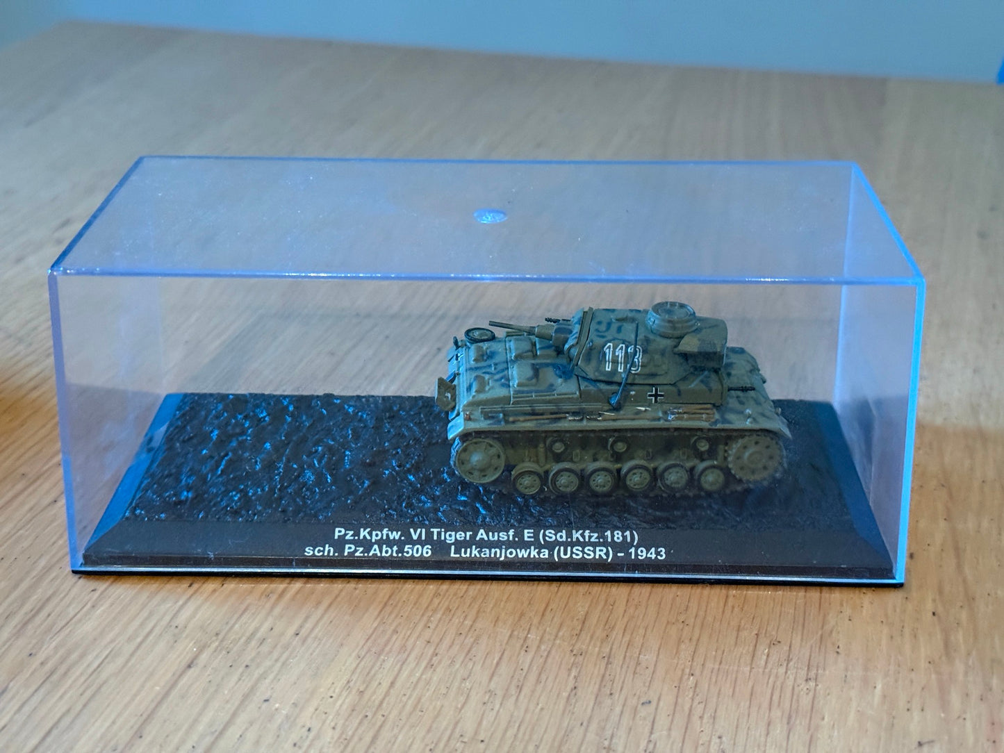 DeAgostini Combat Tanks Collection #3 M4A3 Sherman 756th France 1945 - No Box