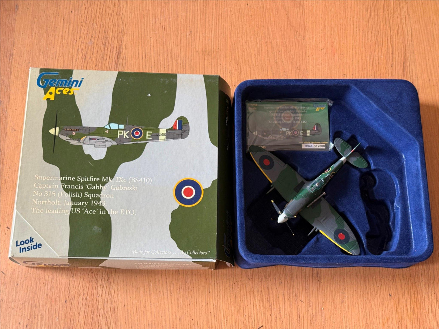 Gemini Aces 1:72 - Supermarine Spitfire Mk IXc