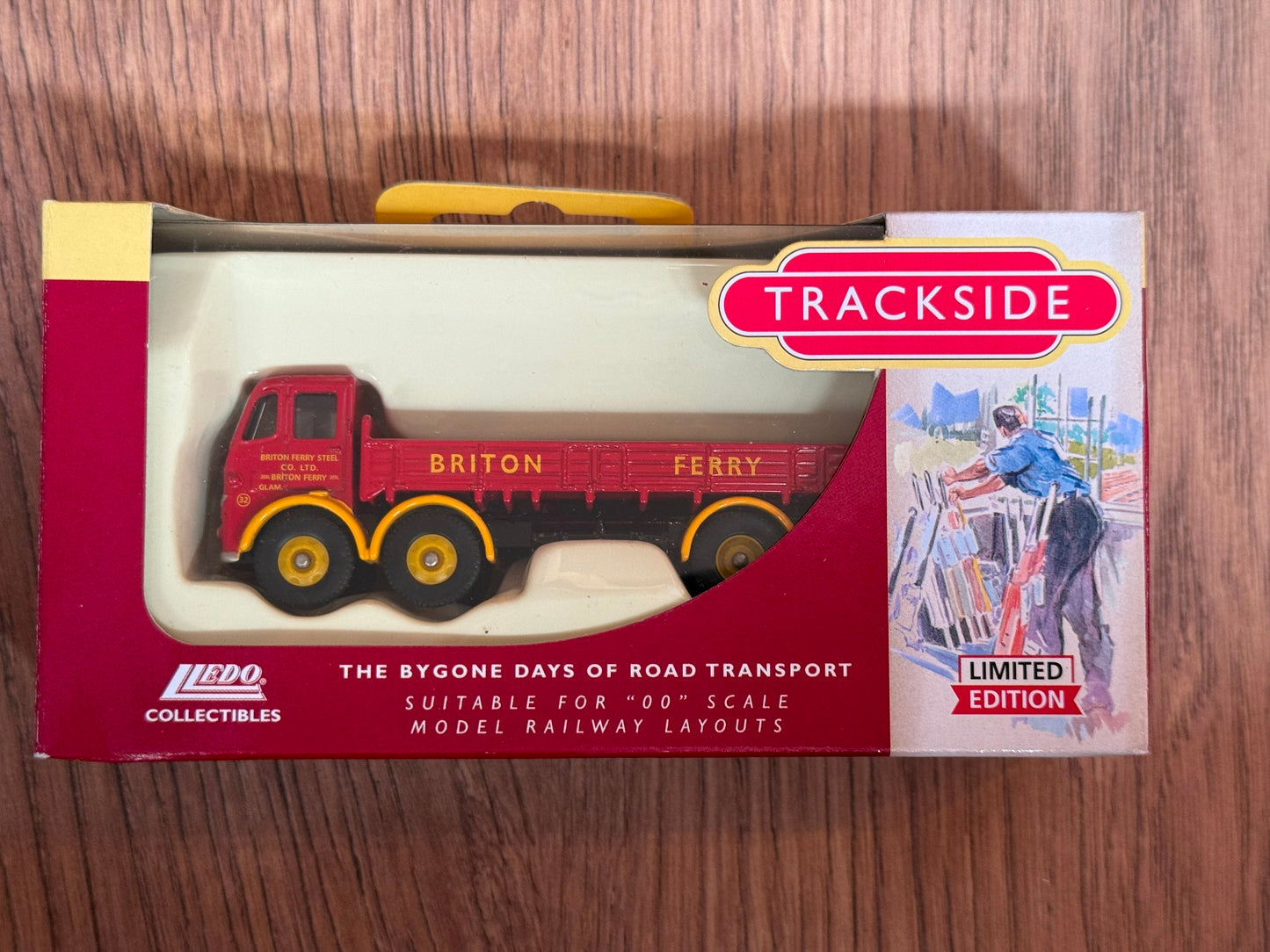 Lledo Trackside OO Gauge 1:76 DG176005 Dropside Truck - Briton Ferry Steel BNIB