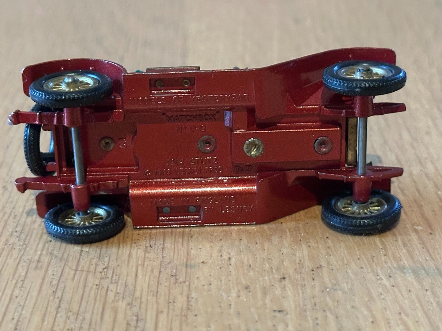 1985 Lesney Matchbox Diecast Models of Yesteryear. 1914 Stutz Y-8. No Box.