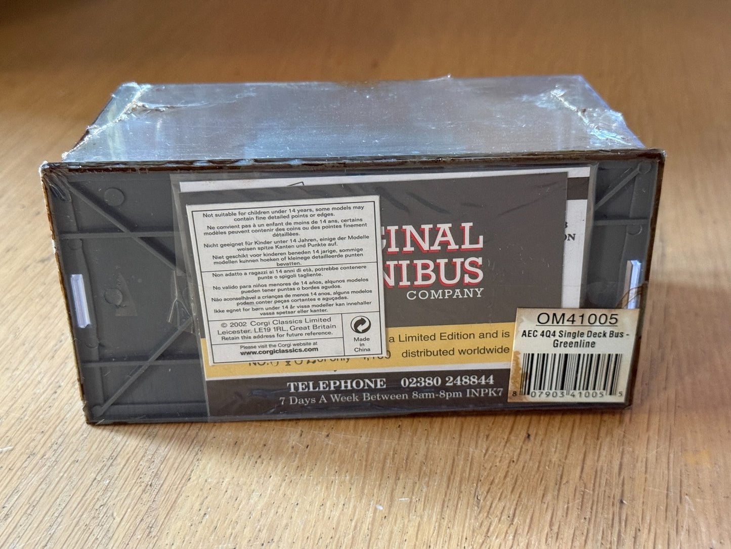 Corgi Original Omnibus 1:76 OM41005 - AEC 4Q4 Single Deck Bus- Greenline BNIB