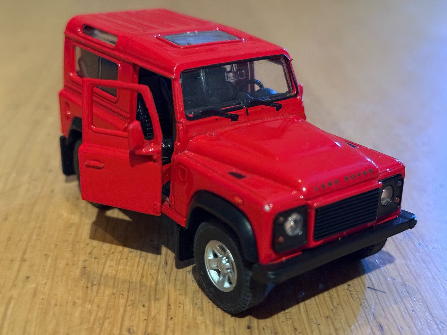 Welly Nex Pull Back Diecast 1:38 - Land Rover Defender