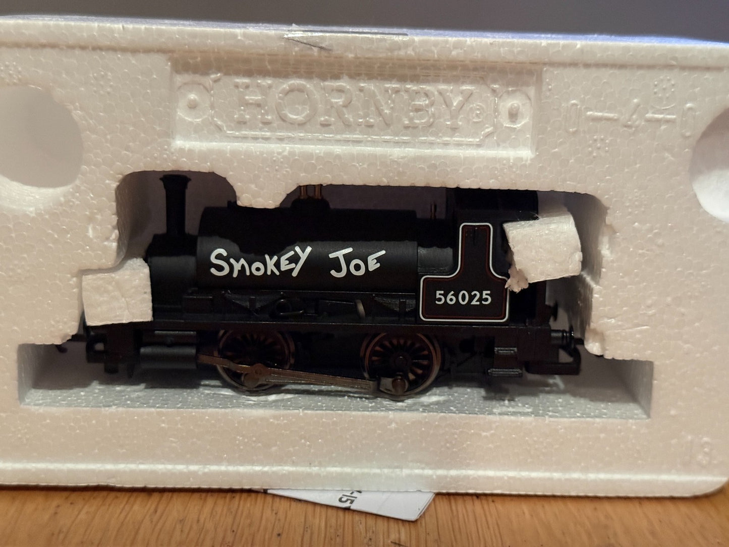 Hornby OO Gauge R782 - BR Black Class 0F 0-4-0 'Smokey Joe' 56025