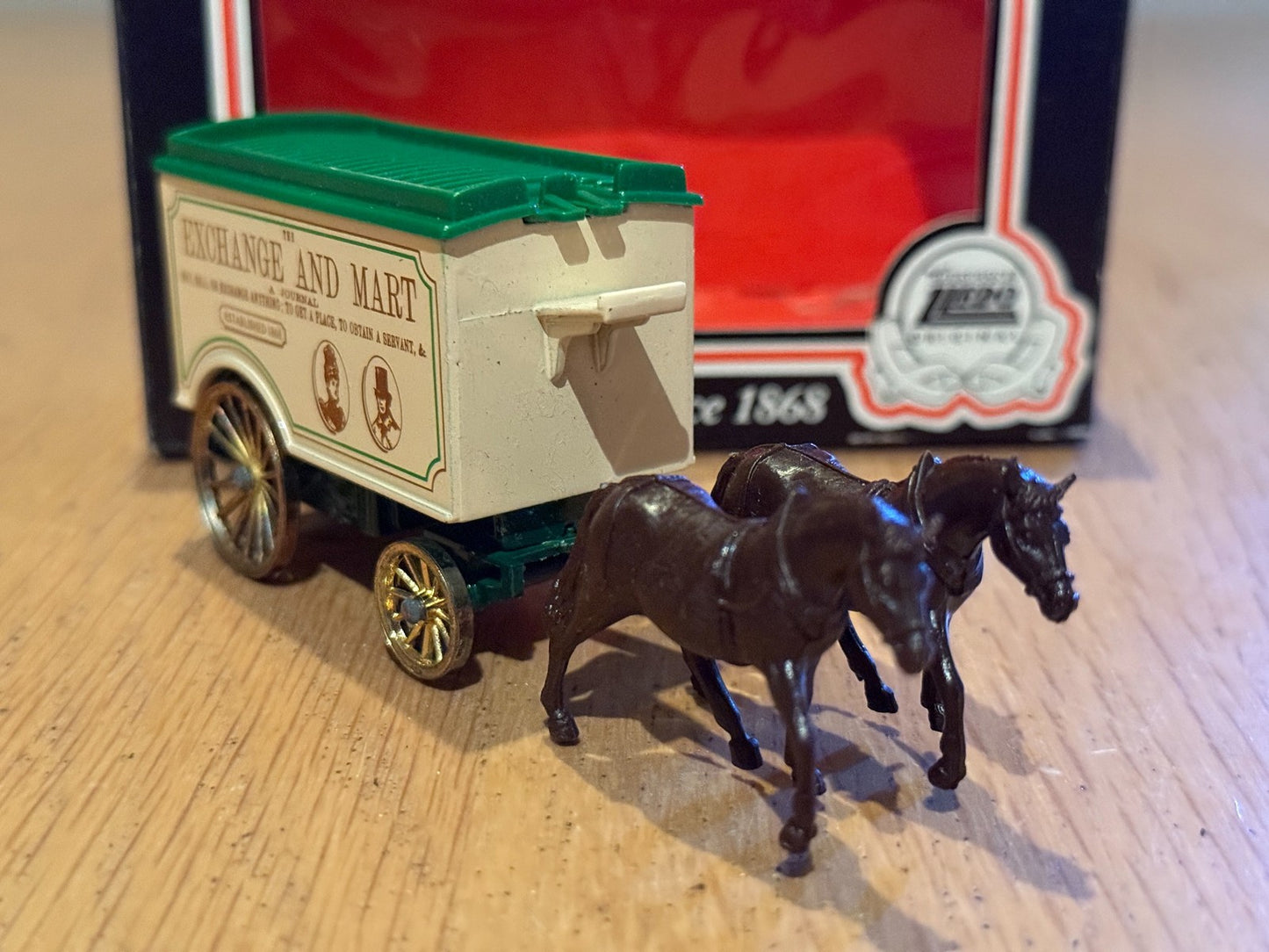 Lledo Days Gone LP11003 - Horse Drawn Removal Van, Exchange and Mart