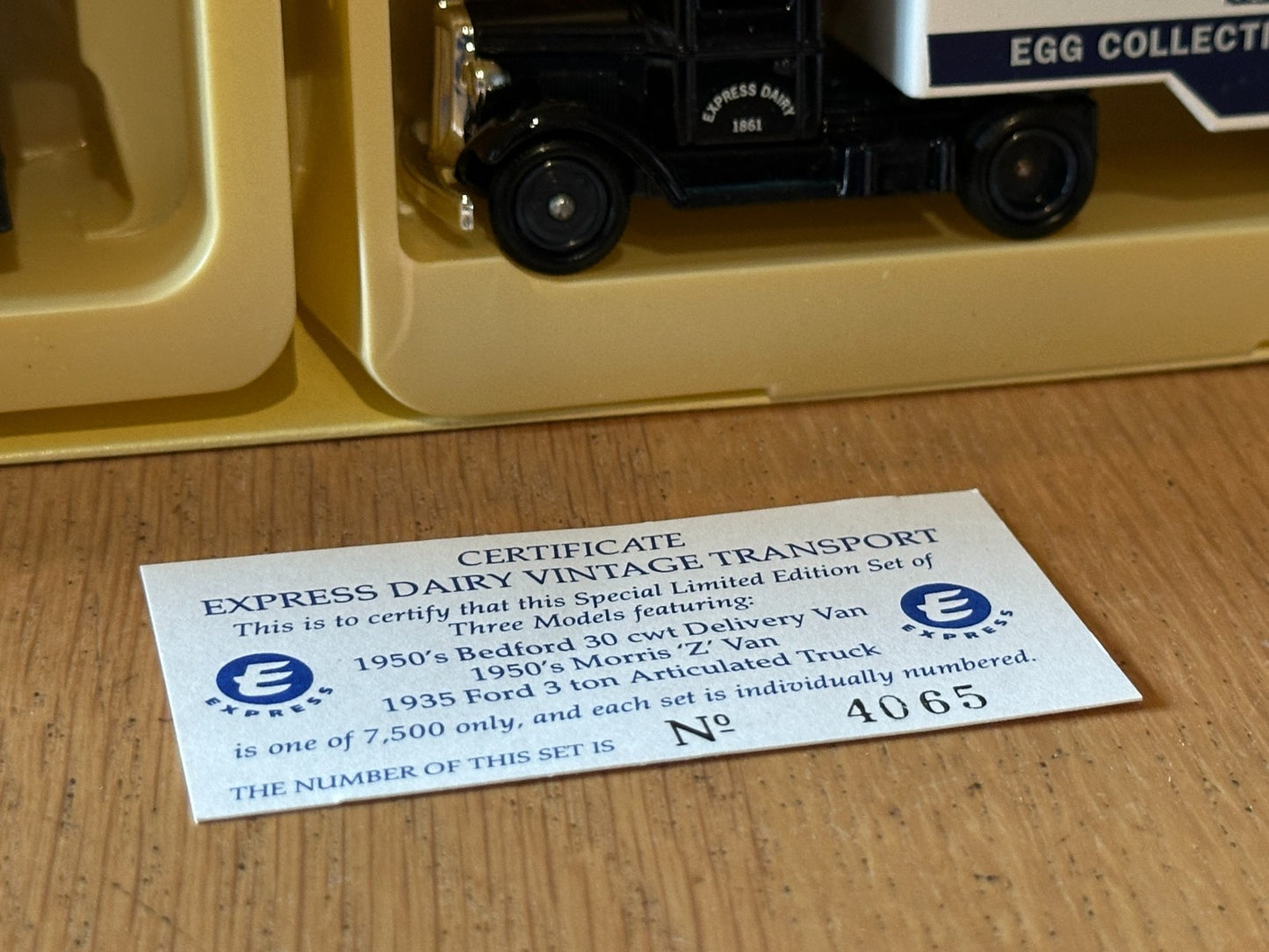Lledo Promotors Express Dairy Vehicles Diecast Models
