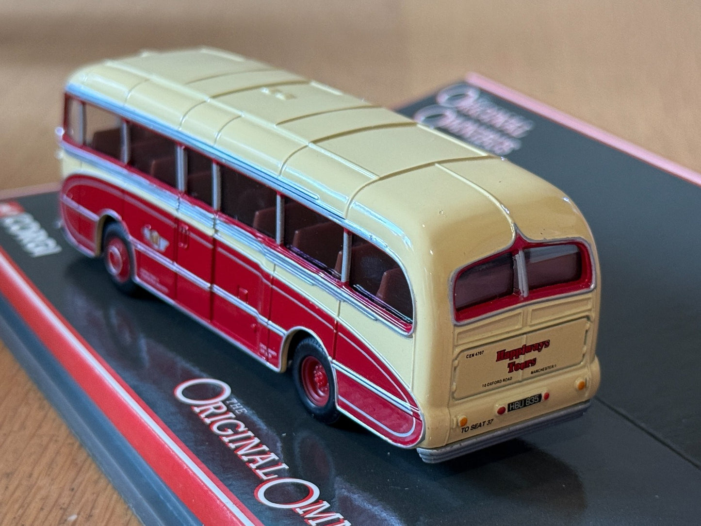 Original Omnibus OM40306 Burlingham Seagull - Happiways Tours Ltd Bournemouth