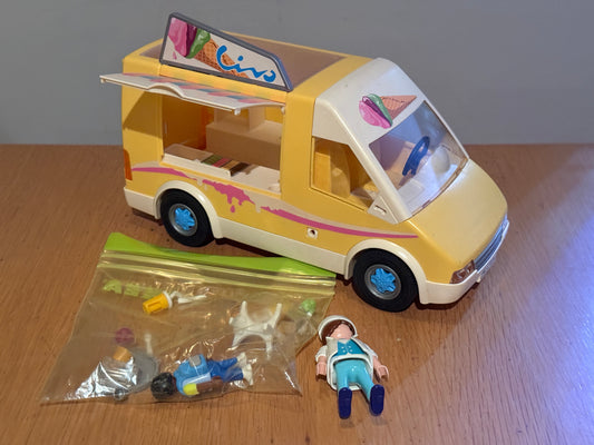 Playmobil 9114 - Ice Cream Van. Pre-owned.