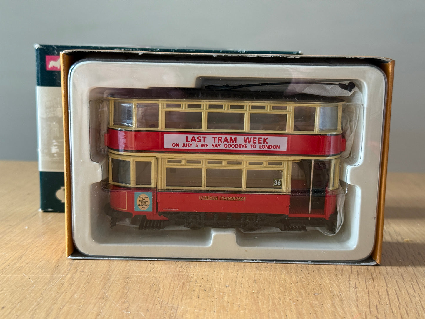 Corgi Tramway Classics 1:76 36704 London Transport Fully Closed Transport
