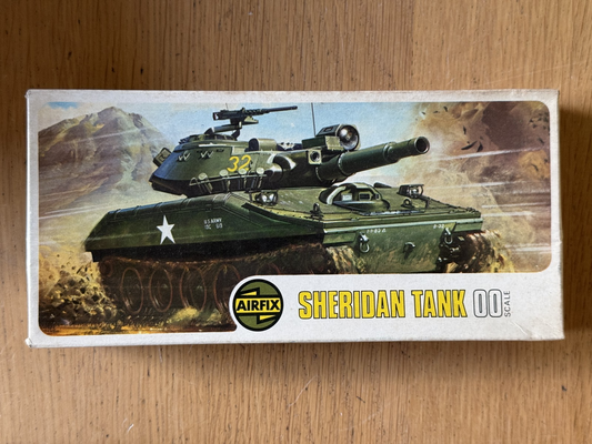 Airfix OO Scale Plastic Model Kit - Sheridan Tank