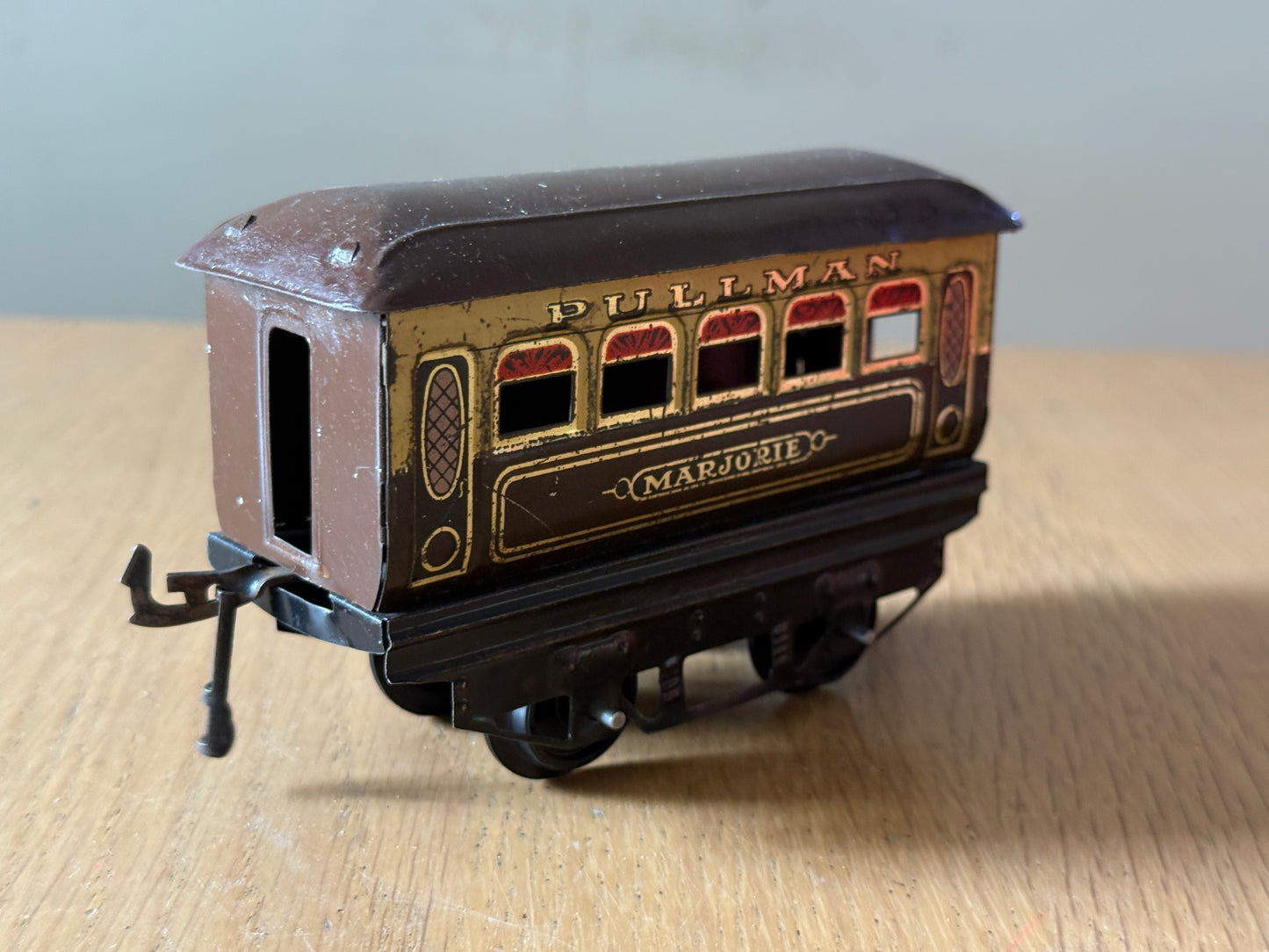 Hornby Meccano O Gauge Tinplate Pullman Coach - Marjorie