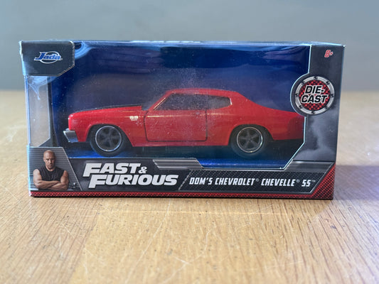 Jada Diecast 1:32 - Fast & Furious - Dom's Chevrolet Chevelle 55. BNIB.
