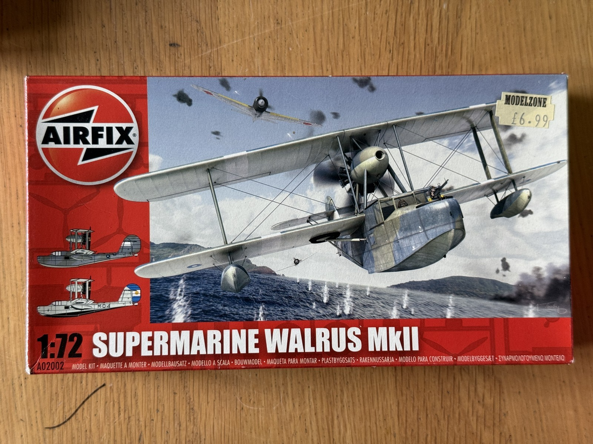 Airfix 1:72 Plastic Model Kit AO2002 - Supermarine Model Kit MK II