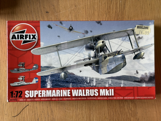 Airfix 1:72 Plastic Model Kit AO2002 - Supermarine Model Kit MK II