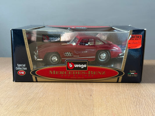 Bburago 1:18 Diecast Model 3013 - Mercedes Benz 300SL (1954)  - Mint Condition