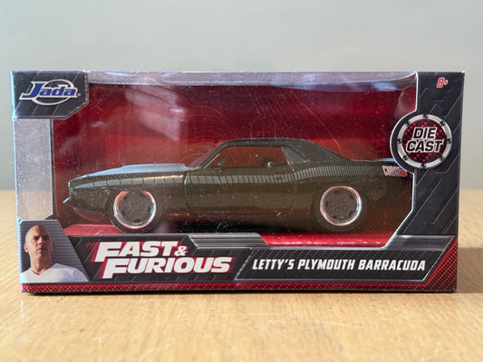 Jada Diecast 1:32 - Fast & Furious - Letty's Plymouth Barracuda. BNIB.