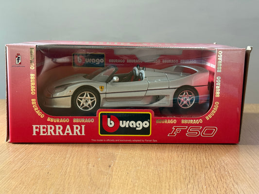 Bburago 1:18 Diecast Model 3352 - Ferrari F50 (1995) - Mint Condition